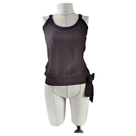 Top sin mangas de seda y lana Essentiel Antwerp M