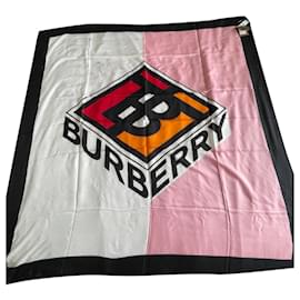 Sciarpa Burberry in cotone multicolore