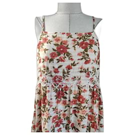 Autre Marque Vestido American Eagle de algodón con bordado floral