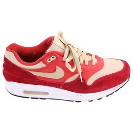 Nike Air Max 1 Pacchetto Curry in Nylon Rosso