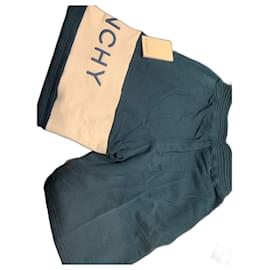 Pantaloncini Givenchy in cotone verde scuro da uomo