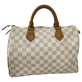 Borsa a mano Louis Vuitton Speedy Damier Azur