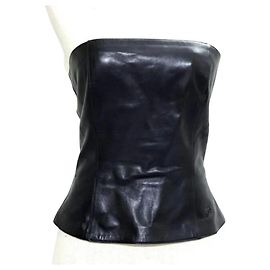 corsé de cuero CHANEL