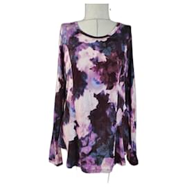 Vera Wang Simply Langarm Bluse aus Rayon