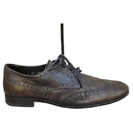 Prada Derbys aus Leder dunkelbraun 39,5