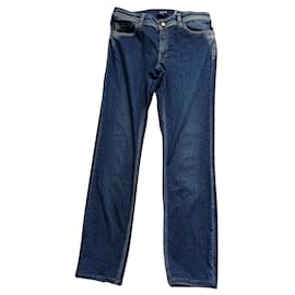 Jeans Just Cavalli Corte Recto Elásticos Azul