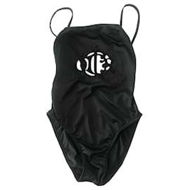 Traje de baño de una pieza Dior monograma negro