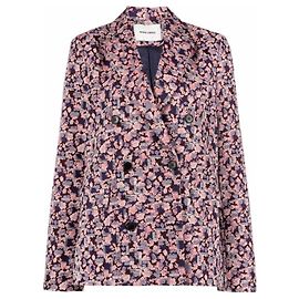Henrik Vibskov Motiv-Blazer Dark Flower Shower Blumenmuster