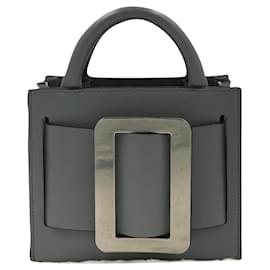 Borsa a mano Boyy Bobby 16 in pelle grigia