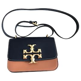 Borsa Tory Burch Eleanor Blu in pelle
