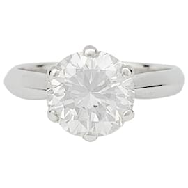 inconnue Diamant-Ring 2,52 Karat, in Weißgold.