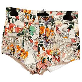 Pantaloncini Isabel Marant ricamati in cotone multicolore taglia 36