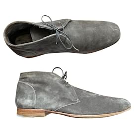 Desert boots Heschung in camoscio grigio