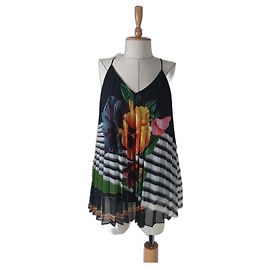 Canotta Mary Katrantzou in seta e poliestere