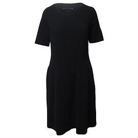 Maison Martin Margiela Maison Margiela MM6 Abito T-Shirt in Cotone Nero