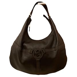 Borsa Kidney Gucci in pelle nera