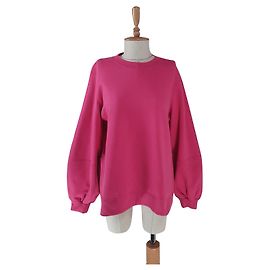 Ganni Software Sweatshirt Rosa