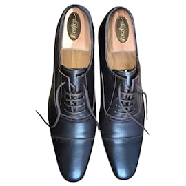 Richelieu Modello N.D.C. Fatto a mano, Pelle marrone scuro, Pointure 43 - N.D.C. Made By Hand