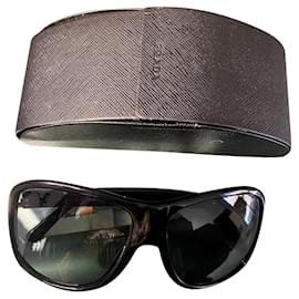 Gafas de sol Prada de paja negro