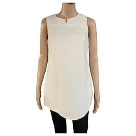 Blusa Max Mara Blanca de Algodón