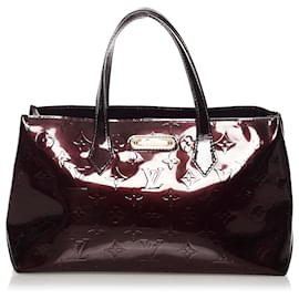 Louis Vuitton Purple Vernis Wilshire PM