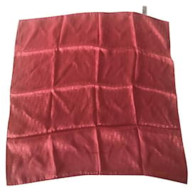 Sciarpa Dior Monogramma in Seta Rosa