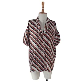 Autre Marque Camicia in seta rigata Second Female L
