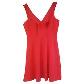 Rotes Baumwollkleid von Claudie Pierlot