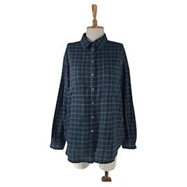 Camisa de Tartán Set de Algodón Multicolor