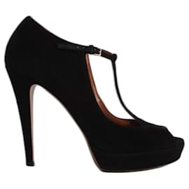 Gucci Sandals Black Suede