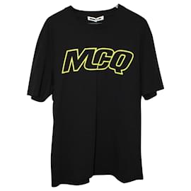 T-Shirt mit MCQ-Logo aus schwarzer Baumwolle - Mcq