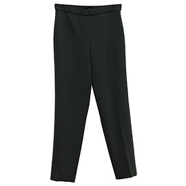 Theory Hose mit geradem Bein aus grauem Triacetat