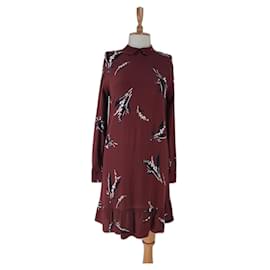 Vestido de crepé Montrose Ganni