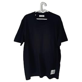 Jil Sander T-Shirt Schwarz Baumwolle