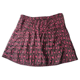 ISABEL MARANT ETOILE Minifalda de seda T0 Neuve