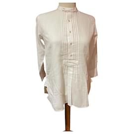 Camisa túnica Soeur de algodón blanco