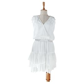 Vestido de verano Elda Designers Remix Blanco