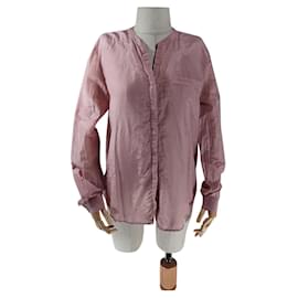 Hugo Boss Boss Orange Top de seda rosa