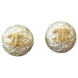 Orecchini Chanel CC oro