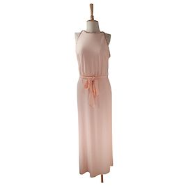 Vestido Largo Ralph Lauren Rosa