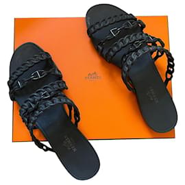 Sandali Hermès neri