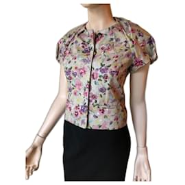 Kenzo Bustier mit Blumenmuster aus Baumwolle und Viskose
