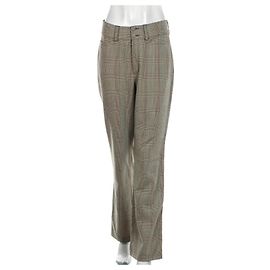 Pantalones de lana Jean Paul Gaultier Marrón Negro