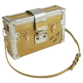Louis Vuitton Silver Epi Petite Malle
