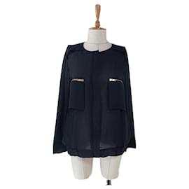 Camicia Lullalei nera trasparente By Malene Birger