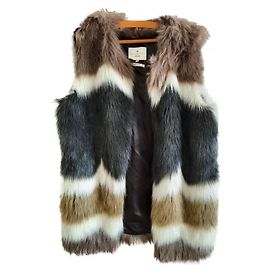 Essentiel Antwerp Pelzjacke Mehrfarbig L