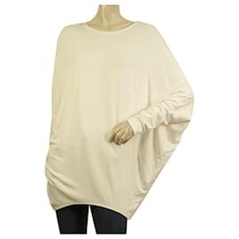 Top Relajado Mujer Manga Larga Dolman Blanco Helmut Lang - Talla M