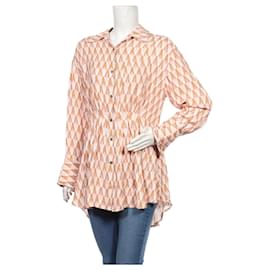 Autre Marque Camicia in viscosa color fegato