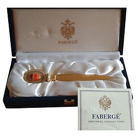 Faberge Authentic Fabergè egg Iperial Collection letter opener