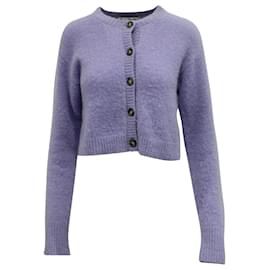 Cardigan corto Acne Studios in nylon viola chiaro - Autre Marque